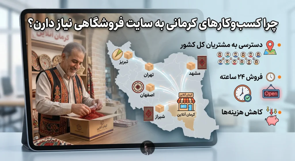 طراحی سایت فروشگاهی در کرمان