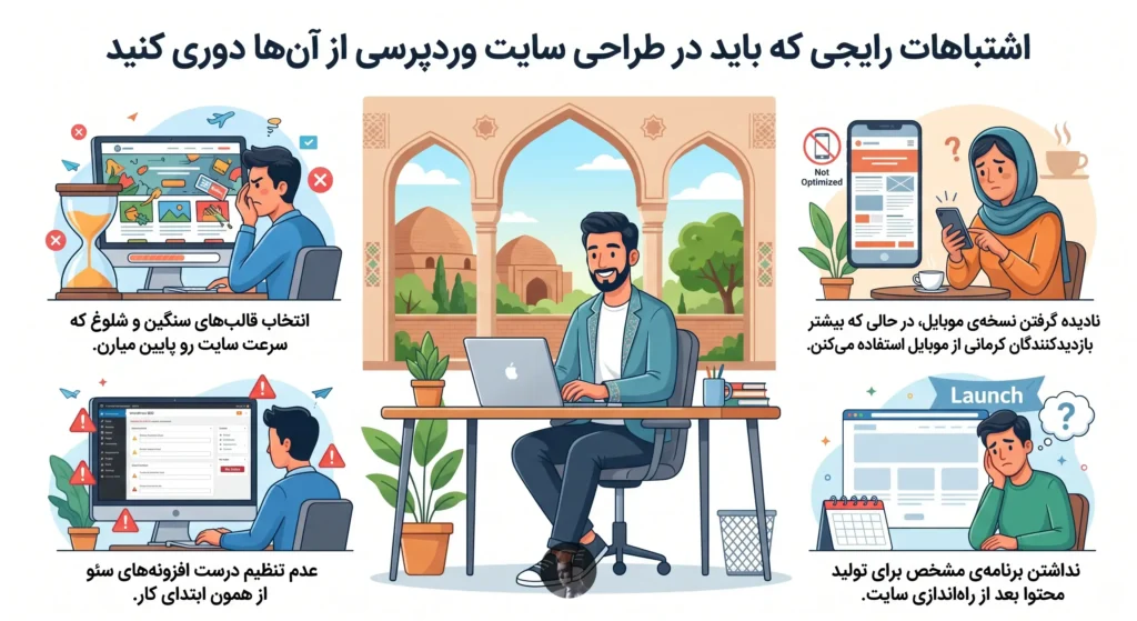 طراحی سایت وردپرسی در کرمان